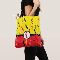 Superhero of All Things Yellow Red Lighting Bolts