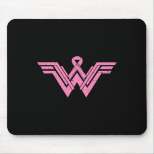 Superhero Pink Ribbon Breast Cancer Awareness Mum  Mouse Pad