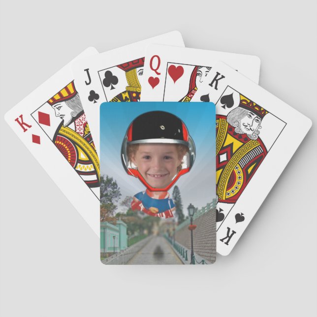 Superhero Playing Cards (Back)