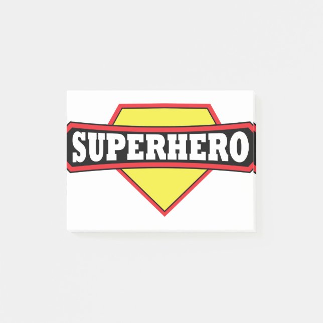 Superhero Post-it Notes (Front)