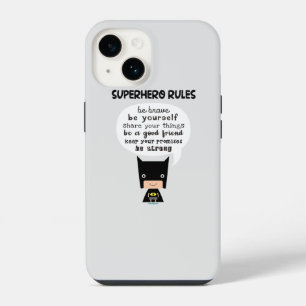 Superhero Rules iPhone 14 Case