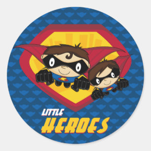Superhero Sticker Sheet