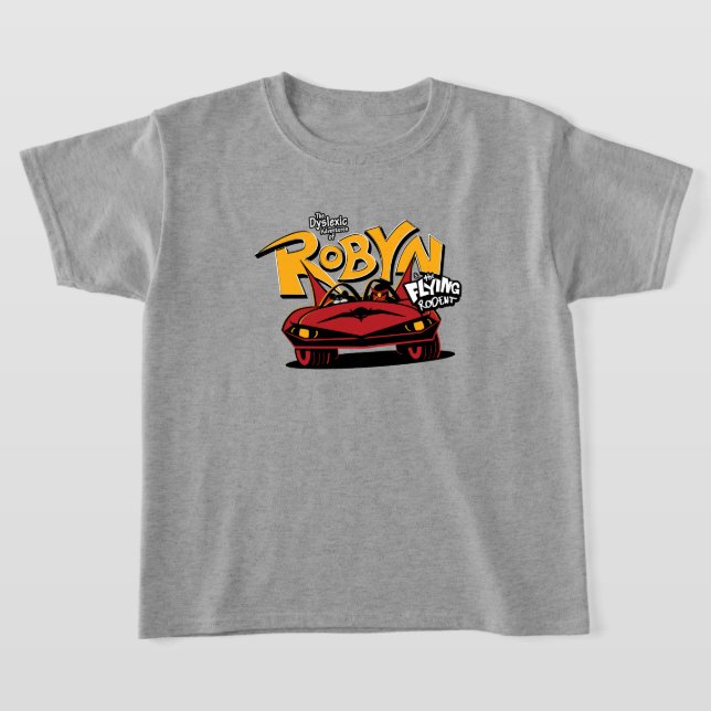 Superhero T-shirt (Laydown)