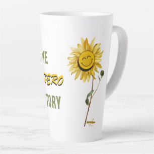 Superhero White Latte Mug by Poet Adiela Akoo