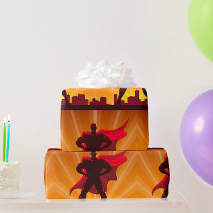 Superhero Wrapping Paper