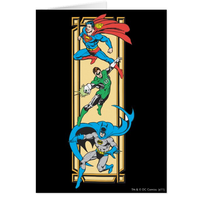 Superheroes In Action (Front)