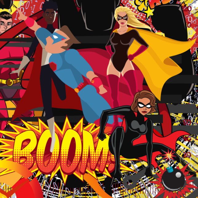 Superheroes T-Shirt (Creator Uploaded)