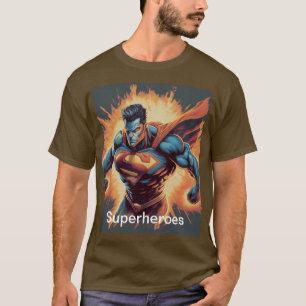 Superheroes T-shirt Design 