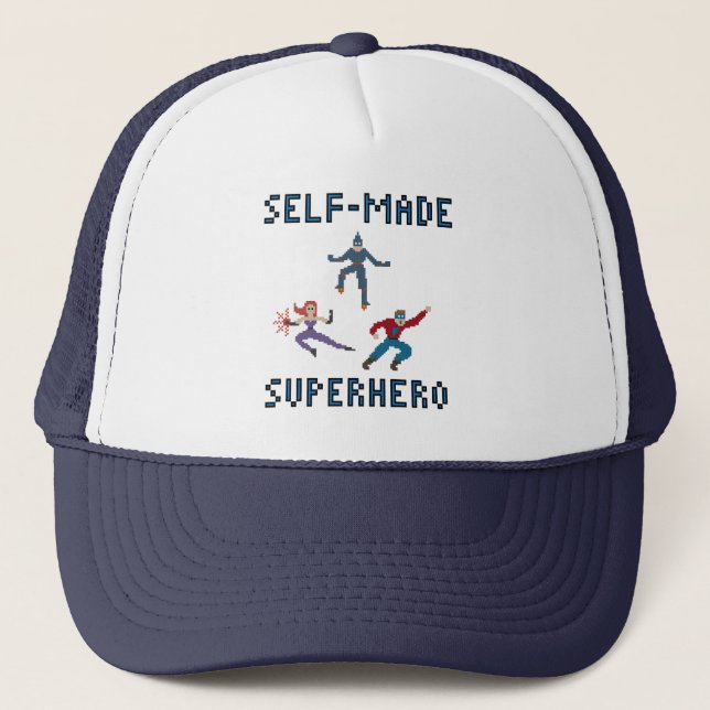 Superheroes Trucker Hat (Front)