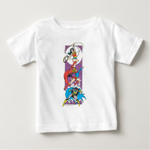 Superheroines In Action Baby T-Shirt