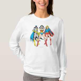 Superheroines Pose T-Shirt