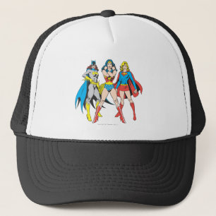 Superheroines Pose Trucker Hat
