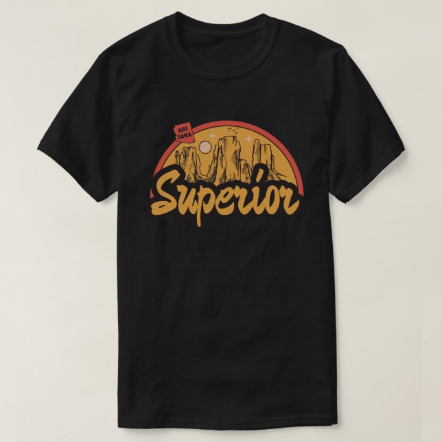 Superior, Arizona T-Shirt (Design Front)