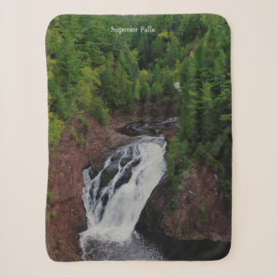 Superior Falls sherpa blanket