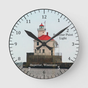 Superior Point Lighthouse clock