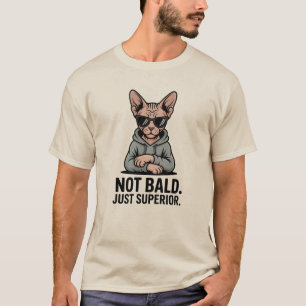 Superior Sphynx Cat Sarcastic Attitude Art T-Shirt