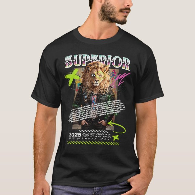 Superior - Urban Jungle Rebellion T-Shirt (Front)