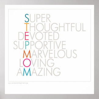 Superlative Stepmom Poster