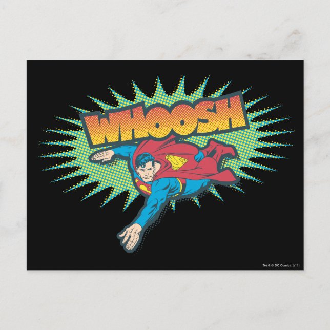 Superman 10 postcard (Front)