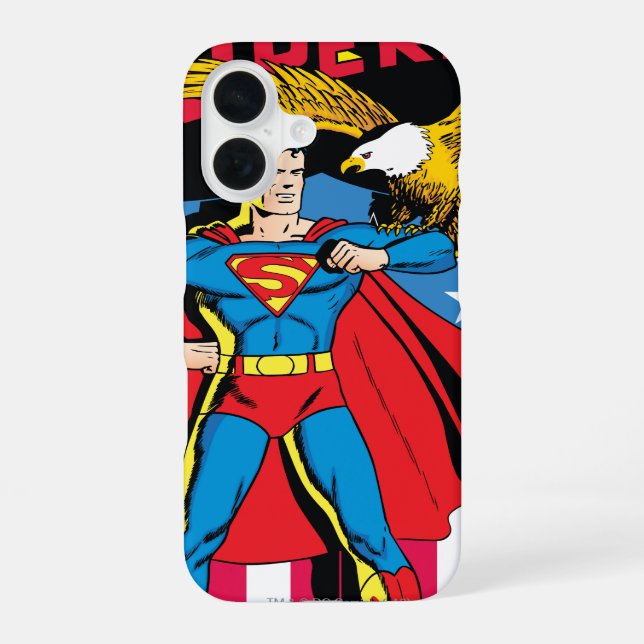 Superman #14 iPhone 16 case (Back)