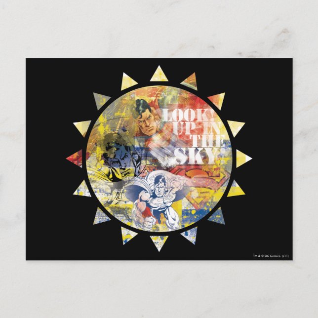 Superman 18 postcard (Front)