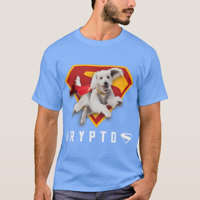Superman 2025 Movie Krypto Shield friends girl T-Shirt (Front)