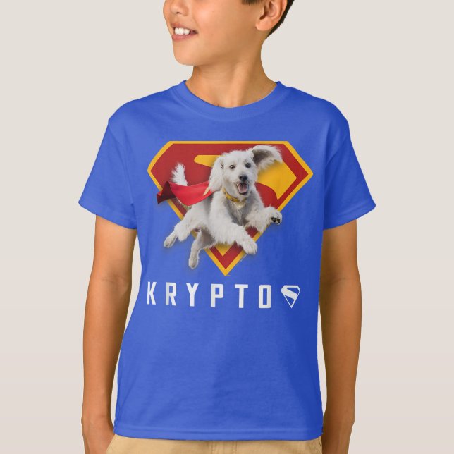 Superman (2025 Movie) Krypto Shield T-Shirt (Front)