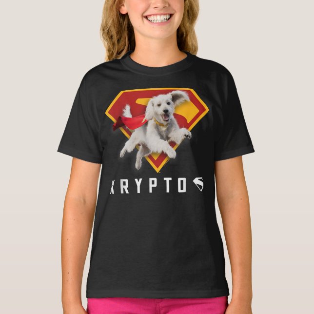 Superman (2025 Movie) Krypto Shield T-Shirt (Front)