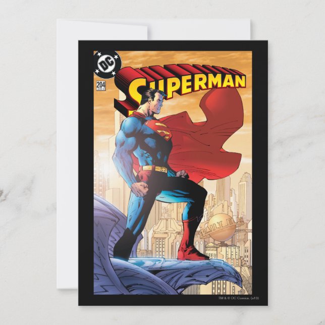 Superman #204 June 04 Invitation (Front)