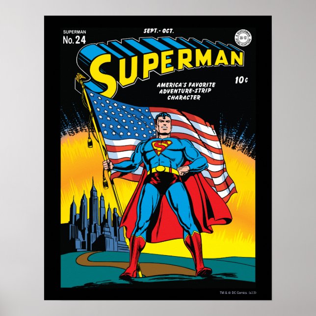 Superman #24 poster (Front)