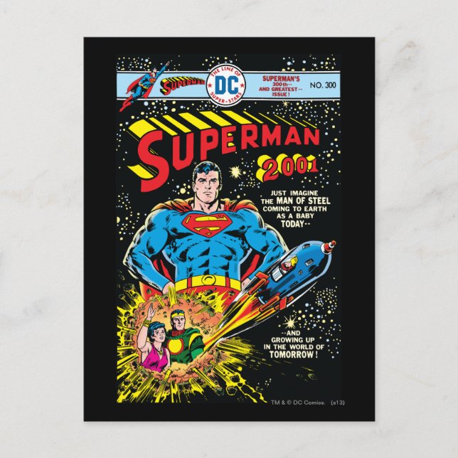 Superman #300 postcard (Front)