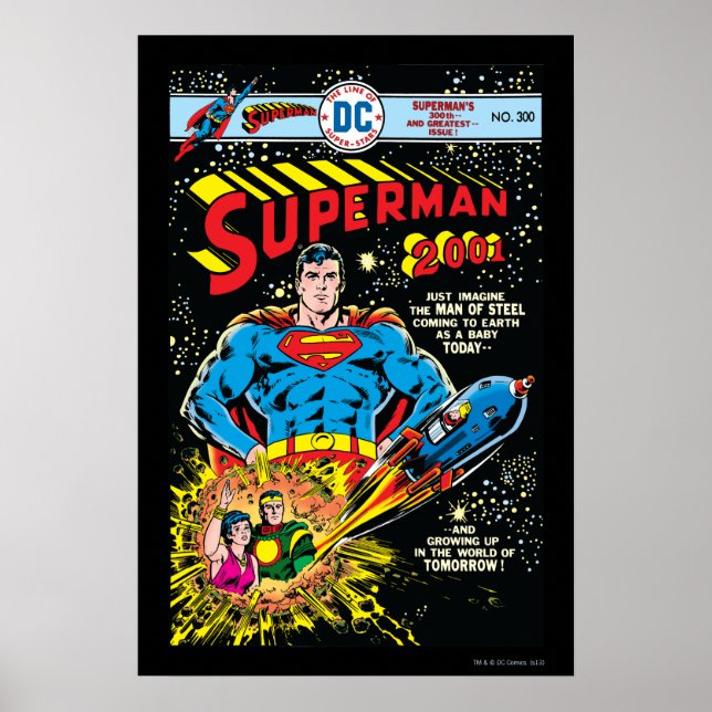 Superman #300 poster (Front)