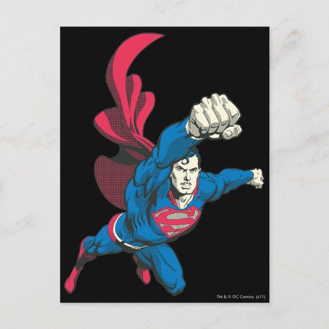 Superman 34 postcard (Front)