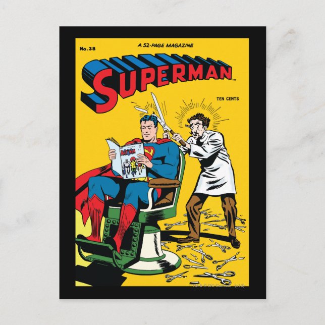 Superman #52 postcard (Front)
