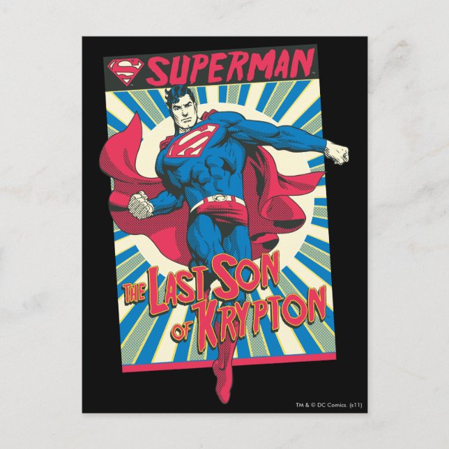 Superman 56 postcard (Front)