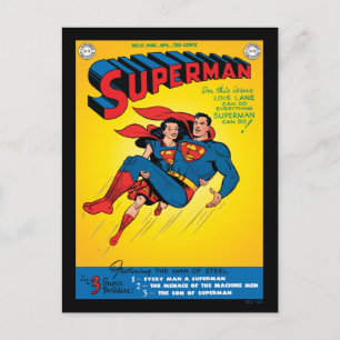 Superman #57 postcard
