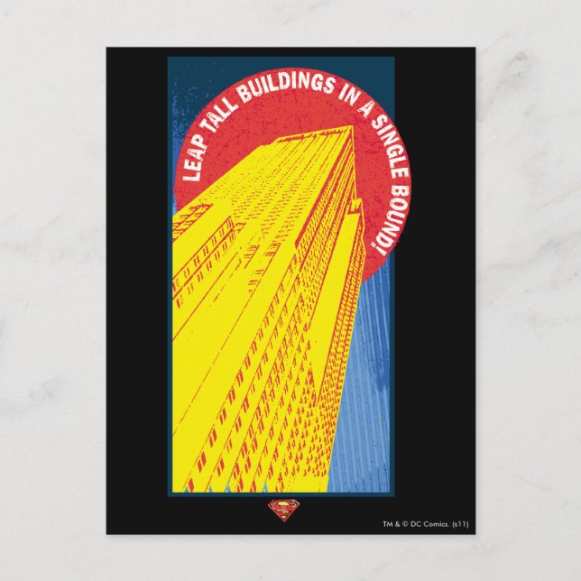 Superman 72 postcard (Front)