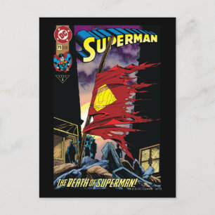 Superman #75 1993 postcard