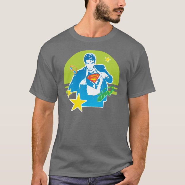 Superman 80's Style T-Shirt (Front)