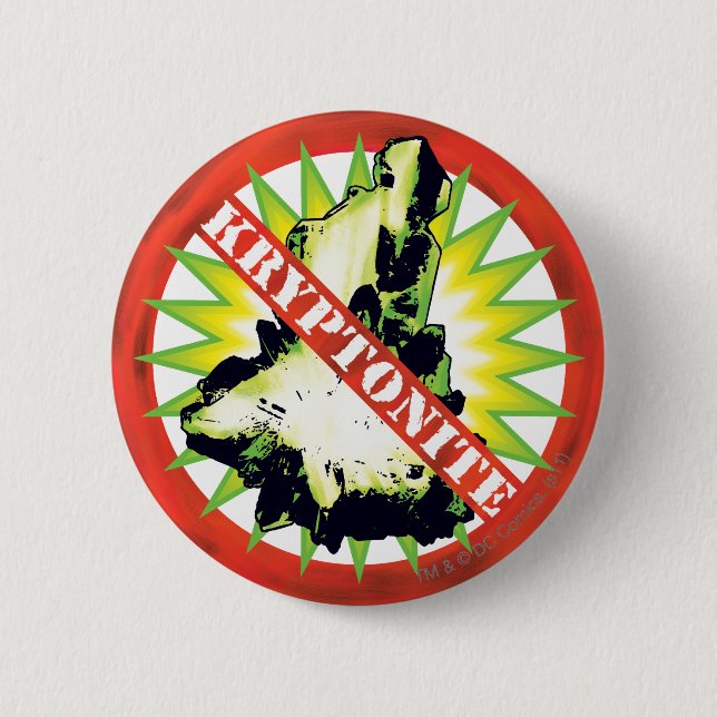 Superman 86 6 cm round badge (Front)