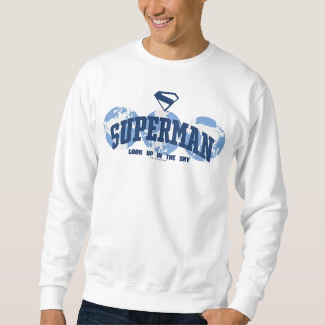 Superman Across the Globe Sweatshirt (Front)