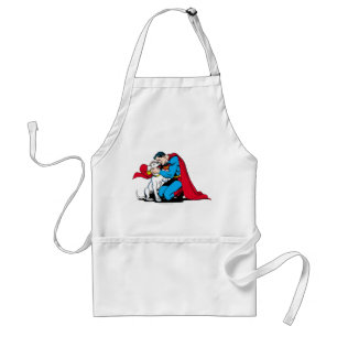 Superman and Krypto Standard Apron