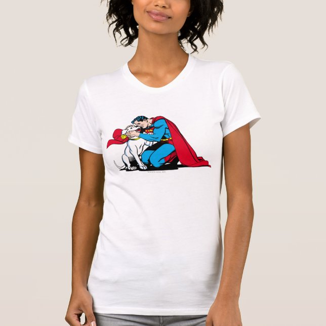 Superman and Krypto T-Shirt (Front)