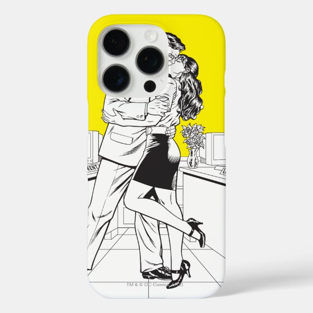 Superman Black and White 5 Case-Mate iPhone Case (Back)