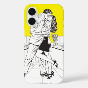 Superman Black and White 5 iPhone 16 Case