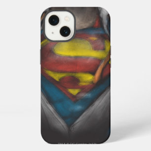 Superman Chest Reveal Sketch Colourized iPhone 13 Case