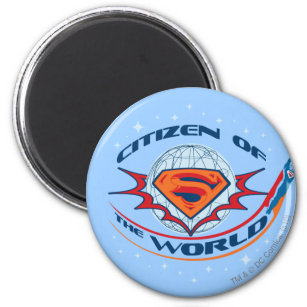 Superman Citizen of the World Magnet