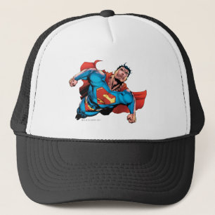 Superman Comic Style Trucker Hat