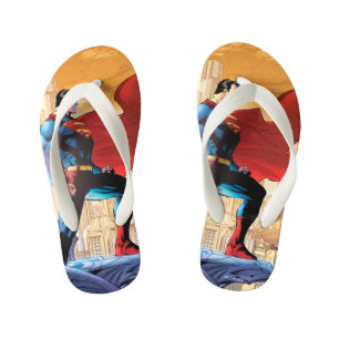 Superman Daily Planet Kid's Jandals