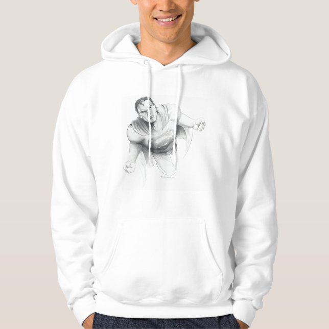 Superman Drawing Hoodie (Front)